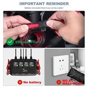 Câble de connexion de puissance moteur X-Connect, accessoire d'extension pour batterie intelligente Genius, 3 m, conducteur en laiton, PVC, indice de protection IP67, usage industriel - Product Image 4