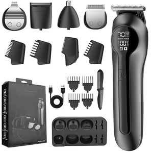 Recortadora de Pelo Todo en Uno para Hombre, Kit de Aseo, Afeitadora Eléctrica para Barba, Recortadora Facial, Corporal, de Cejas, Nariz y Orejas - Product Image 6