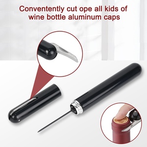 Top Seller Custom Pen Style Bar Accessories Gifts <b>Air</b> Pump Wine Opener Corkscrew Wine Bottle Opener - Product Image 2