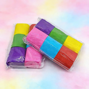 กระดาษเครปแบบเส้นน้ำหนักเบา เหมาะสำหรับตกแต่งหางลูกโป่งและอุปกรณ์ตกแต่งงานปาร์ตี้ - Product Image 6