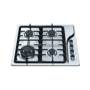 High quality commercial 4 burner stove S.S built in lpg gas cooktops
