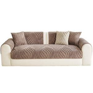 <b>Sofa</b> Cushion Pad 145-185Cm 3D Wave Embossed Non-Slip Machine Washable <b>Pet</b> <b>Sofa</b> Cover For Living Room Protection - Product Image 4