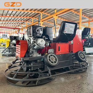 آلة تسوية الخرسانة GZD بعرض 800 مم تعمل بمحرك بنزين 13 حصان، آلة احترافية لتشطيب الأسمنت والملاط، معدات طرق - Product Image 1