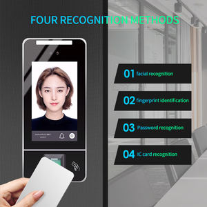 CUMU Face Attendance Machine Reconnaissance faciale Empreinte digitale IC Horloge visage Brosse Machine de contrôle d'accès disponible la nuit - Product Image 2