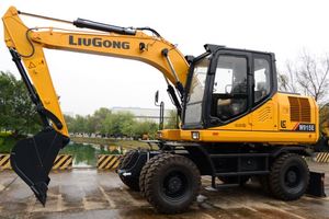 Nouvelle pelle sur pneus Liugong W915E de 15 tonnes, moteur 108 kW, excavatrice hydraulique pour la construction routière municipale et les travaux urbains - Product Image 2