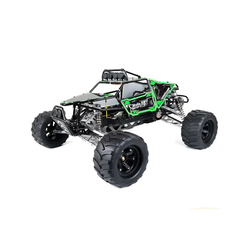 1/5 más ROVAN BAJA 5TS MAX cuerpo ancho se RC gasolina monstruo camión fuera de carretera 45CC motor HPI rey motor Compatible