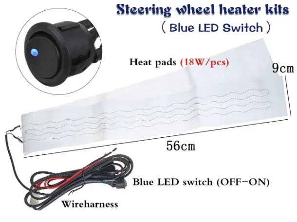 Interrupteur à LED rouge