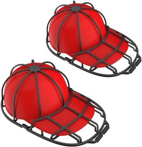 Laveur de casquettes double niveau à prix d'usine - Nouveau design pour casquettes de baseball, compatible avec les casquettes adultes/enfants / Cage de lavage - Product Image 1