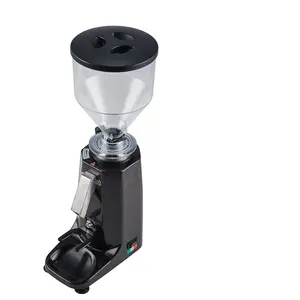 DC250W压铸咖啡浓缩咖啡研磨机19研磨设置咖啡机研磨机60毫米意大利不锈钢毛刺1L料斗电铝