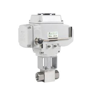 Válvula de Bola Eléctrica Motorizada de Acero Inoxidable de 1/2 Pulgada DN15 12V de Alta Presión, Tipo T y Tipo L - Product Image 4