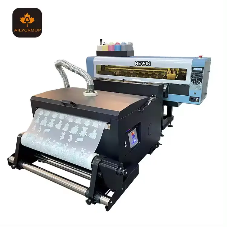 वाणिज्यिक ए 1 डबल हेड xp600 dtf प्रिंटिंग मशीन प्रिंटर के साथ