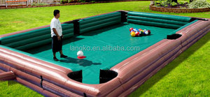 Calcio gioco gonfiabile gioco all'aperto biliardo gigante biliardo calcio - Product Image 4