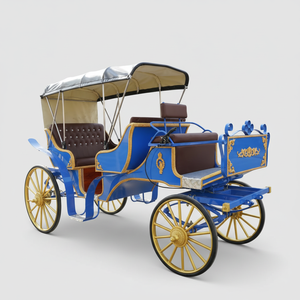 Chariot européen électrique à 4 roues et chariot à chevaux à vendre - Product Image 1