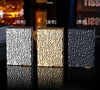 Briquet vintage créatif à commande vocale multifonctionnel au kérosène électrique coupe-vent écologique coffret cadeau cadeaux cigarette