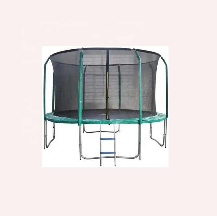 Rete Di Sicurezza Per Trampolino - Ricambio Per 6 O 8 Poli, Misure 2.4m-4.3m, In PE Resistente Ai Raggi UV - Foto 8