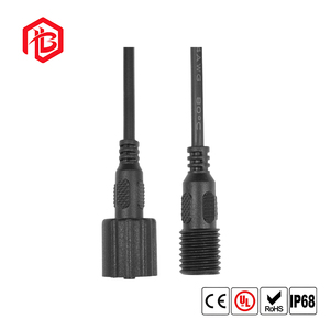 Conector <span class=keywords><strong>DC</strong></span> 35135 à Prova d'Água IP68 Macho/Fêmea com Contato de Cobre e Carcaça de Nylon para Sistemas Aeroespaciais, Energia Solar, UHF/RF/Micro-ondas - Product Image 1