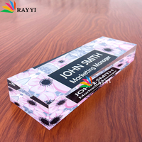 Plaque de bureau en acrylique RAY YI pour sublimation avec impressions UV, bloc photo personnalisable