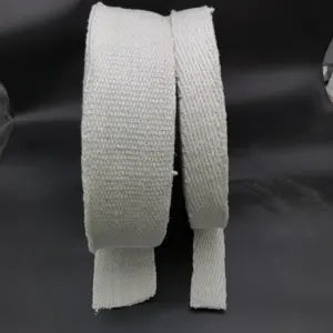 Thermal Insulation kiln refractory fireproof aluminum silicate ceramic fiber wool tape for high temperature furnace