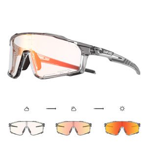 <span class=keywords><strong>Lunettes</strong></span> de cyclisme photochromiques anti-buée à monture intégrale TR90, changeant de couleur, pour hommes et femmes, résistantes au vent et au sable - Product Image 2