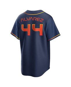 Maillots de baseball d'été respirants pour hommes, taille plus, Houston # Maillot de joueur limité Yordan Alvarez n°44 - Product Image 6