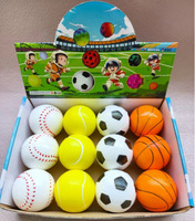 Balles rebondissantes en mousse pour adultes, idéales pour l'entraînement sportif et le jeu spatial, parfaites pour l'entraînement de la coordination œil-main des garçons
