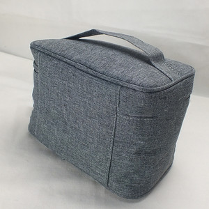 Caja de almacenamiento de cosméticos de lujo con cierre de cremallera de tela, bolsa para joyería, caja de cosméticos. - Product Image 5