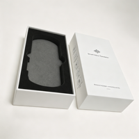Boîte d'emballage de luxe pour produits électroniques grand public, boîte cadeau rigide en papier pliable magnétique pour écouteurs et casques