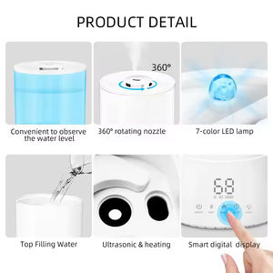 Los Más Vendidos, Nuevo <span class=keywords><strong>Humidificador</strong></span> Ultrasónico H2o para el Hogar con Luz UV, Tanque Transparente, Esencial para Bebés, Productos Únicos - Product Image 6