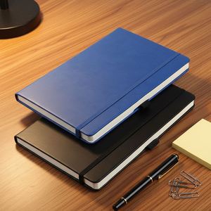 Cuaderno A5 de Cuero PU Personalizable con Logotipo Impreso, Disponible en Stock, con Correa Elástica y Encuadernación, Promoción - Product Image 4