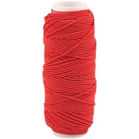 Fil élastique souple en caoutchouc Spandex 150d fil élastique en polyester fil à double couverture pour tresses textiles