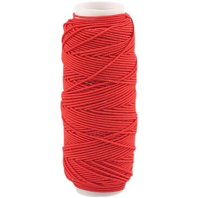 Soft Elastic Rubber Thread Spandex 150d Polyester Elastic Thread Double Covered Yarn for Textile Braids