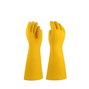 Enhebatu 35KV قفازات أمان كهربائية عالية الجهد معزولة كهربائي عزل مطاطي كهربائي يمنع قفازات عازلة للسلامة - Product Image 1