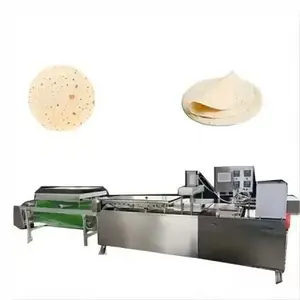 Alta produção elétrica totalmente cozido chip fazendo milho farinha Tortilla Tortilla Automática Fazendo Máquina