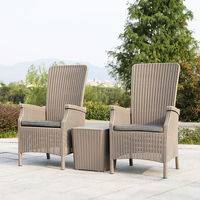 En plein air meubles en rotin en plastique pliable loisirs jardin café fauteuil chaise