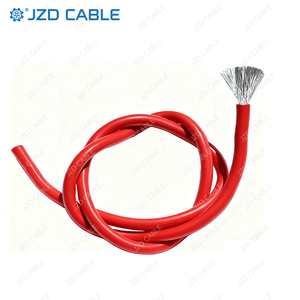 JZD OEM/ODM UL3239 200 ° C型錫メッキ銅線 2/4/6/8/10/12/14/16 AWG 家庭用電気照明用フレキシブルシリコンワイヤー配線 - Product Image 6