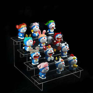 Có thể thiết kế Mỹ phẩm nước hoa Acrylic hiển thị đứng tùy chỉnh hiển thị trong suốt đứng acrylic đa lớp hiển thị kệ - Product Image 2