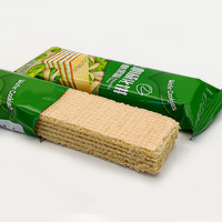 Biscuits croustillants de qualité supérieure, bâtonnets de gaufrettes, biscuits craquelins, saveurs assorties, approvisionnement en vrac de l'usine chinoise