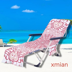 Funda de Silla de Playa de Felpa Personalizada de Doble Cara, Impresa en Poliéster, Duradera, Ecológica y Lavable a Máquina - Product Image 4