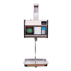 Hängende Waage Metzgerei Delis mit Thermo drucker Einfach zu bedienen spart Personal Training Hot Sale Digital waage 30kg - Product Image 5