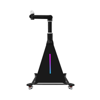Machine de photomaton professionnelle Glambot avec vidéo en ralenti, bras rotatif réglable, location pour mariages, fêtes et événements