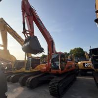 Excavatrice sur chenilles d'occasion Doosan DH300LC-7 de haute qualité, modèle 2022, 30 tonnes, provenant de Corée, avec moteur, boîte de vitesses, pompe et PLC