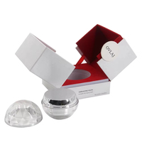 Boîte cadeau de luxe rigide à double porte pour cosmétiques et soins de la peau, en carton premium personnalisé, avec fermeture magnétique, recyclable et dorée à chaud