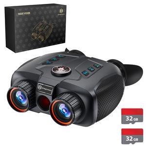 Nuevo equipo de vídeo 3D de visión nocturna de doble tubo, videocámara de realidad <span class=keywords><strong>Virtual</strong></span>, telescopio, gafas de cámara, auriculares con función de brújula - Product Image 1