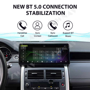 Reproductor estéreo Multimedia de navegación GPS ZWNAV para Land Rover Discovery 2016-2019 pantalla táctil de Radio de coche <span class=keywords><strong>Android</strong></span> - Product Image 5