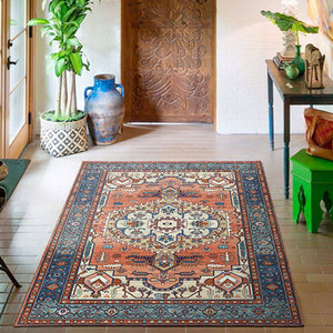 พรมแคชเมียร์เทียมขนสั้นแบบ<span class=keywords><strong>เปอร์เซีย</strong></span>พรมขนาดใหญ่เนื้อนุ่มพิมพ์ลายใส - Product Image 6