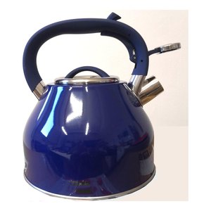 Bollitore Inox (3Lt) con fischietto Blu GNMWHITE006 - Product Image 1