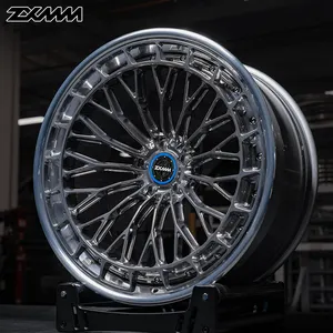 ZXMM cerchi in fibra di carbonio forgiati 5x114.3 5x110 15 18 19 20 21 22 23 24 26 pollici per cerchi BMW roll-Royce mercedes Chevrolet