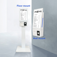 Kiosque tactile Android/Windows de 23 pouces avec caméra pour machine de paiement automatique en magasin alimentaire avec ou sans lecteur de code