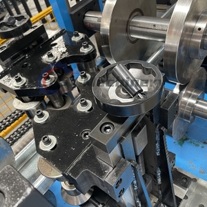 Tam Otomatik Değiştirilebilir CZ Profil Rulo Şekillendirme Makinesi PLC Kontrol Sistemi Çelik Çerçeve - Product Image 2