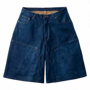 Pantalones Cortos Casuales de Verano <span class=keywords><strong>para</strong></span> <span class=keywords><strong>Hombre</strong></span>, Estilo Urbano Holgado, de Alta Calidad, Rectos, con Cremallera, <span class=keywords><strong>para</strong></span> el Día a Día, Resistentes y Duraderos - Product Image 1